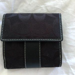 Coach Black Wallet